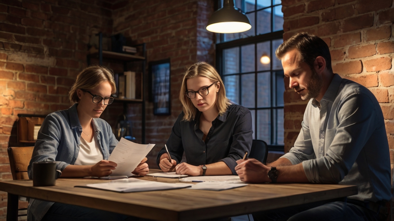 Equipo de profesionales de auditoría financiera